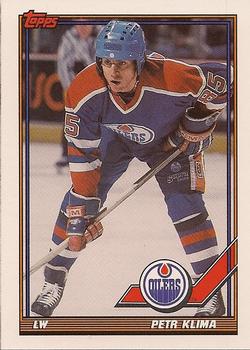 1991-92 Topps #193 Petr Klima Front