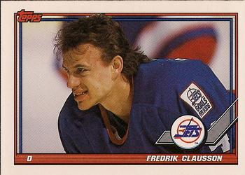 1991-92 Topps #45 Fredrik Olausson Front