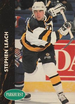 1991-92 Parkhurst #6 Stephen Leach Front