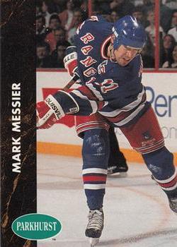 1991-92 Parkhurst #121 Mark Messier Front