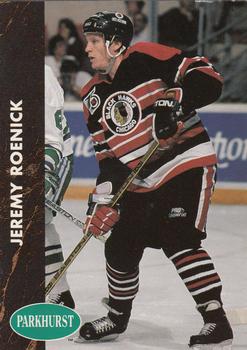1991-92 Parkhurst #29 Jeremy Roenick Front