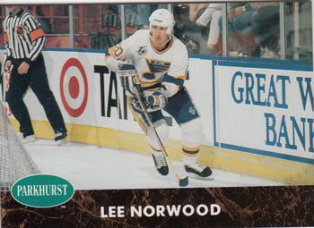 1991-92 Parkhurst #373 Lee Norwood Front