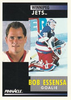 1991-92 Pinnacle #66 Bob Essensa Front