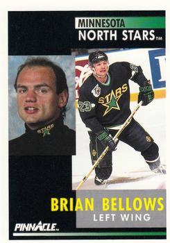 1991-92 Pinnacle #129 Brian Bellows Front