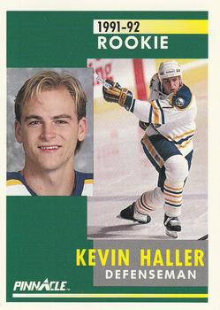 1991-92 Pinnacle #307 Kevin Haller Front