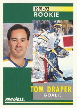 1991-92 Pinnacle #341 Tom Draper Front