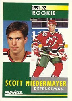 1991-92 Pinnacle #349 Scott Niedermayer Front