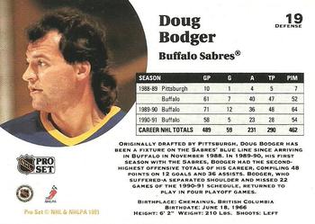 1991-92 Pro Set #19 Doug Bodger Back