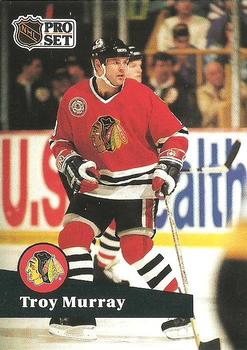 1991-92 Pro Set #46 Troy Murray Front