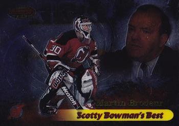1998-99 Bowman's Best - Scotty Bowman's Best #SB2 Martin Brodeur Front