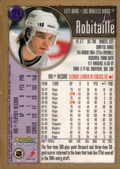 1998-99 O-Pee-Chee Chrome - Refractors #174 Luc Robitaille Back
