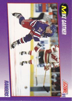 1991-92 Score American #135 Mike Gartner Front