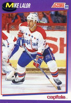 1991-92 Score American #249 Mike Lalor Front