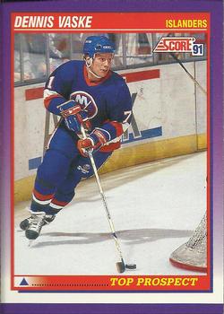 1991-92 Score American #310 Dennis Vaske Front