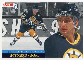 1991-92 Score American #415 Ray Bourque Front