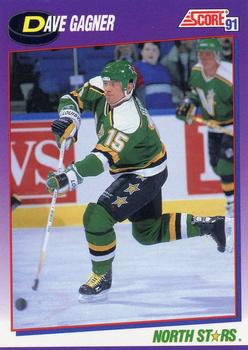 1991-92 Score American #72 Dave Gagner Front