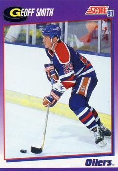1991-92 Score American #87 Geoff Smith Front