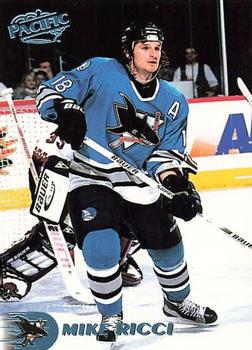 1998-99 Pacific - Ice Blue #391 Mike Ricci Front