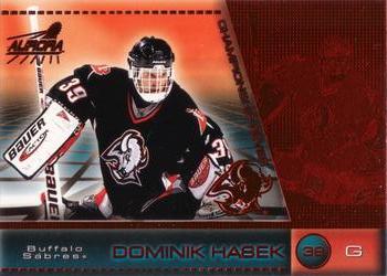 1998-99 Pacific Aurora - Championship Fever Red #6 Dominik Hasek Front