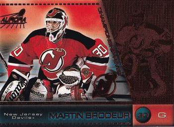 1998-99 Pacific Aurora - Championship Fever Red #26 Martin Brodeur Front