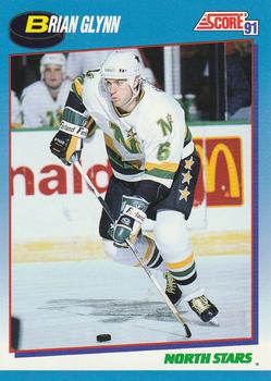 1991-92 Score Canadian Bilingual #446 Brian Glynn Front