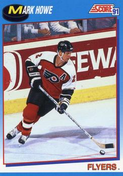 1991-92 Score Canadian Bilingual #472 Mark Howe Front