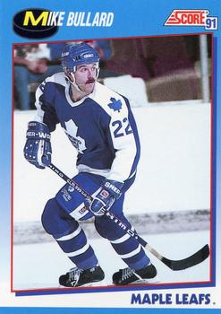 1991-92 Score Canadian Bilingual #590 Mike Bullard Front