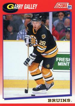1991-92 Score Canadian Bilingual #71 Garry Galley Front