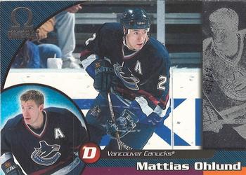 1998-99 Pacific Omega - Opening Day Issue #240 Mattias Ohlund Front