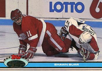 1991-92 Stadium Club #101 Shawn Burr Front