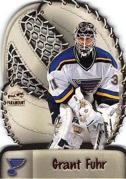 1998-99 Pacific Paramount - Glove Side Laser Cuts #17 Grant Fuhr Front