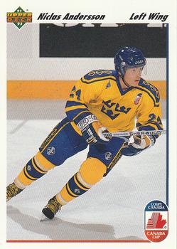 1991-92 Upper Deck #29 Niklas Andersson Front