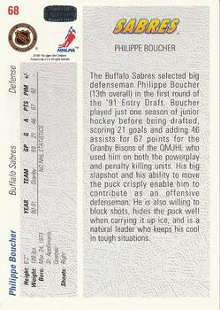 1991-92 Upper Deck #68 Philippe Boucher Back