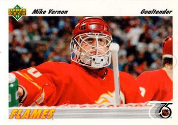 1991-92 Upper Deck #163 Mike Vernon Front