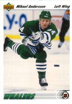 1991-92 Upper Deck #238 Mikael Andersson Front
