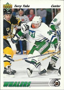 1991-92 Upper Deck #323 Terry Yake Front