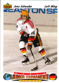 1991-92 Upper Deck #680 Jens Schwabe Front