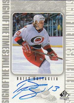 1998-99 SP Authentic - Sign of the Times #BB Bates Battaglia Front