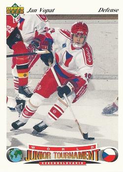 1991-92 Upper Deck Czech World Juniors #95 Jan Vopat Front