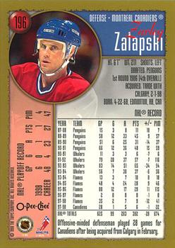 1998-99 Topps - O-Pee-Chee #196 Zarley Zalapski Back