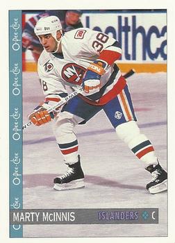 1992-93 O-Pee-Chee #135 Marty McInnis Front