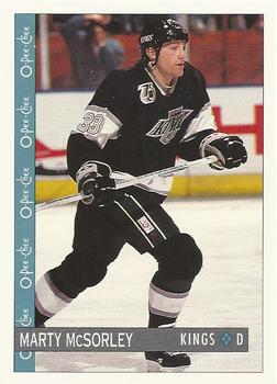1992-93 O-Pee-Chee #261 Marty McSorley Front
