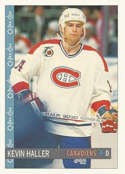 1992-93 O-Pee-Chee #290 Kevin Haller Front