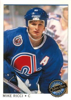 1992-93 O-Pee-Chee Premier #91 Mike Ricci Front