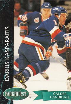 1992-93 Parkhurst #102 Darius Kasparaitis Front