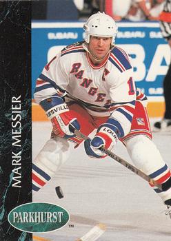 1992-93 Parkhurst #111 Mark Messier Front