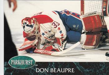 1992-93 Parkhurst #197 Don Beaupre Front