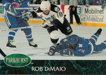 1992-93 Parkhurst #402 Rob DiMaio Front