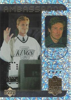 1999 Upper Deck Wayne Gretzky Living Legend - Goodwill Ambassador #GW7 Wayne Gretzky Front