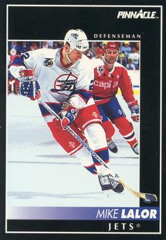1992-93 Pinnacle #123 Mike Lalor Front